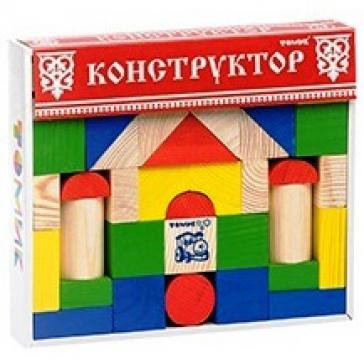 Конструктор Цветной 43 детали  6678-43