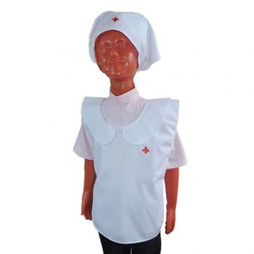 Медсестра (халатик и косынка) х/б 