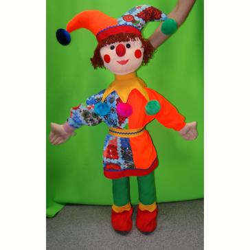 Ростовая театральная кукла Скоморох ТК034