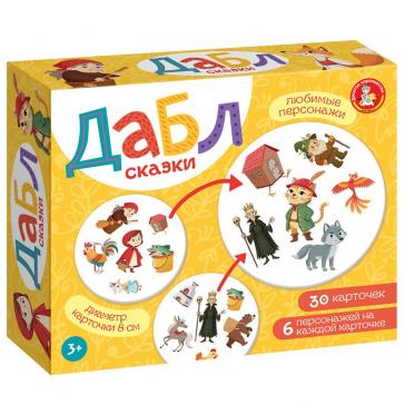 Игра настольная Дабл Сказки, 06037