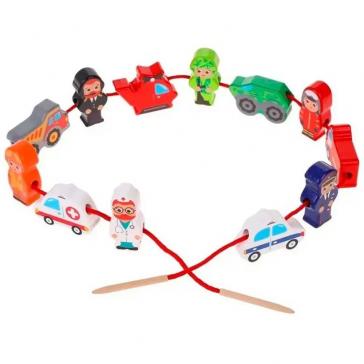 Шнуровка Транспорт 12 дет, 76858