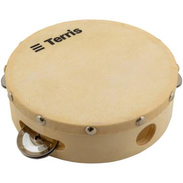 Тамбурин с мембраной диаметр 15 см натуральный, TERRIS TRN-15NL, 86412