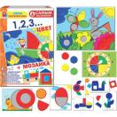 Самым маленьким 1,2,3 Цвет+мозаика С-983